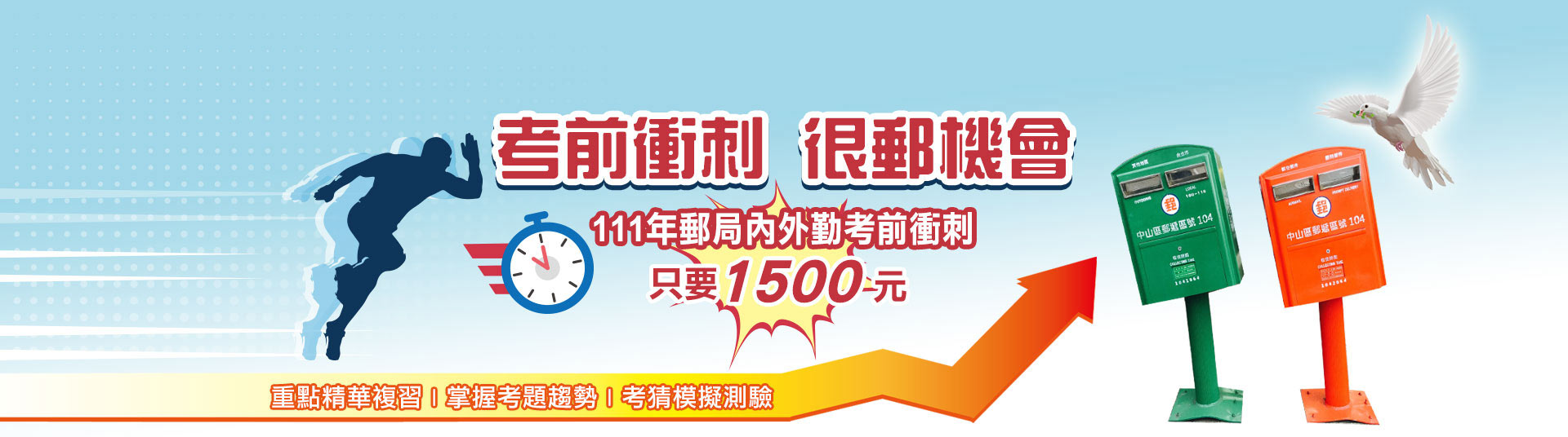 【2022郵局專業職(二)內外勤】考前衝刺總複習-三民輔考