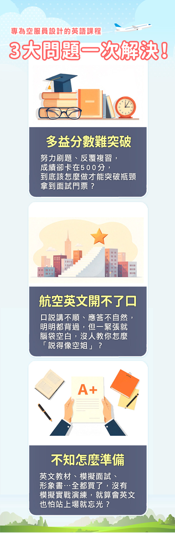 3大困擾一次解決！